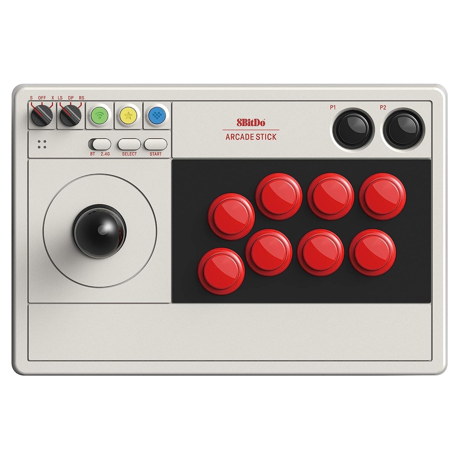8Bitdo Arcade Stick for Switch & Windows with Bluetooth or Wired Connection