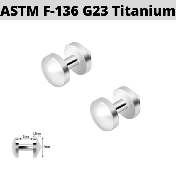 16G IMPLANT GRADE TITANIUM SKIN DIVER SPIKE DERMAL ANCHOR SURFACE BODY PIERCING