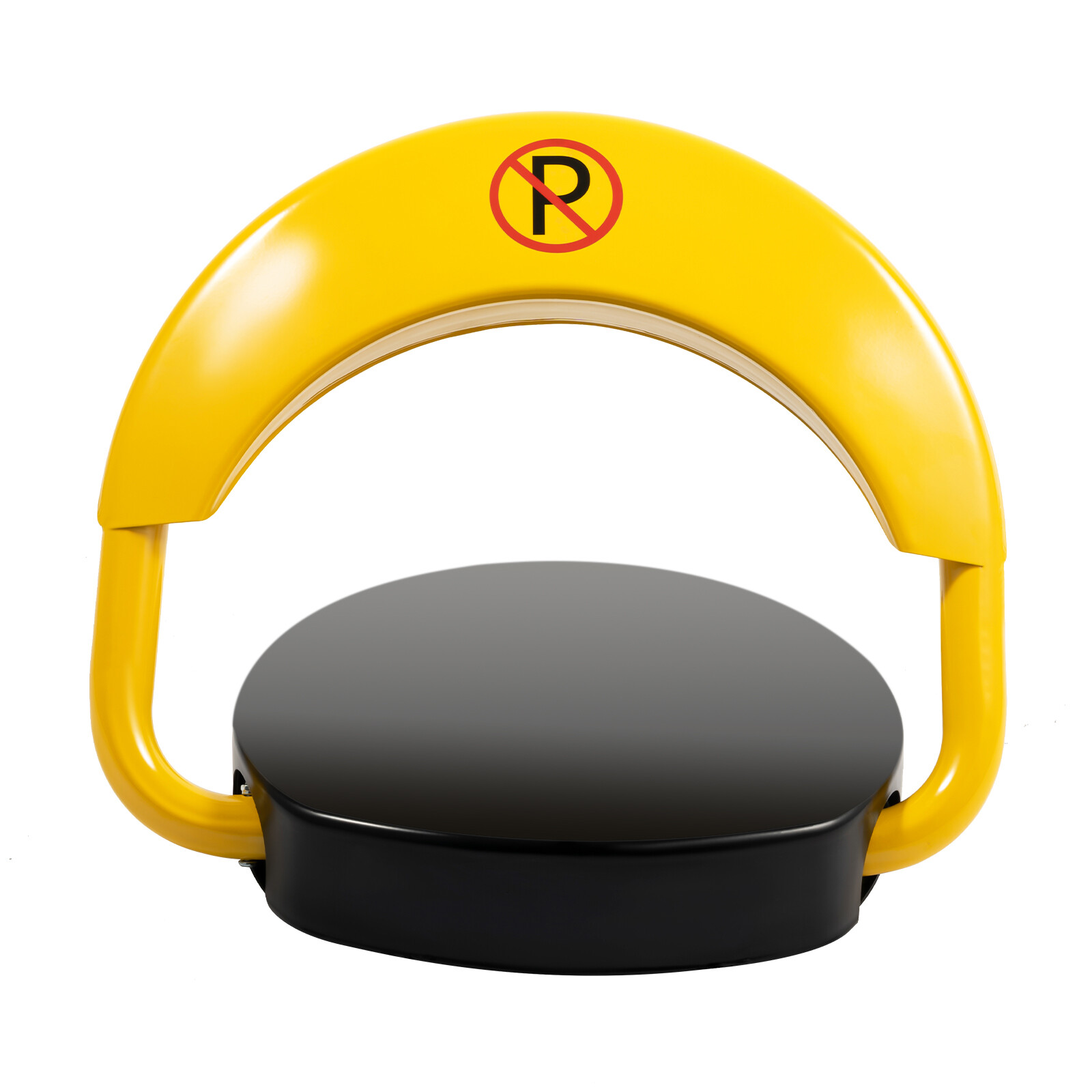 Automatic Parking Space Lock Remote Control Yellow Parking Barrier Waterproof US