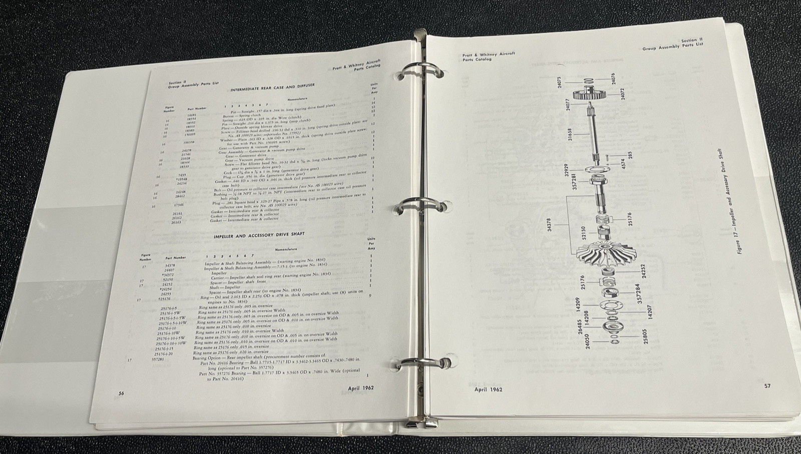 Twin Wasp S1C3G Engines Part Catalog Part 111464 Pratt & Whitney Copy