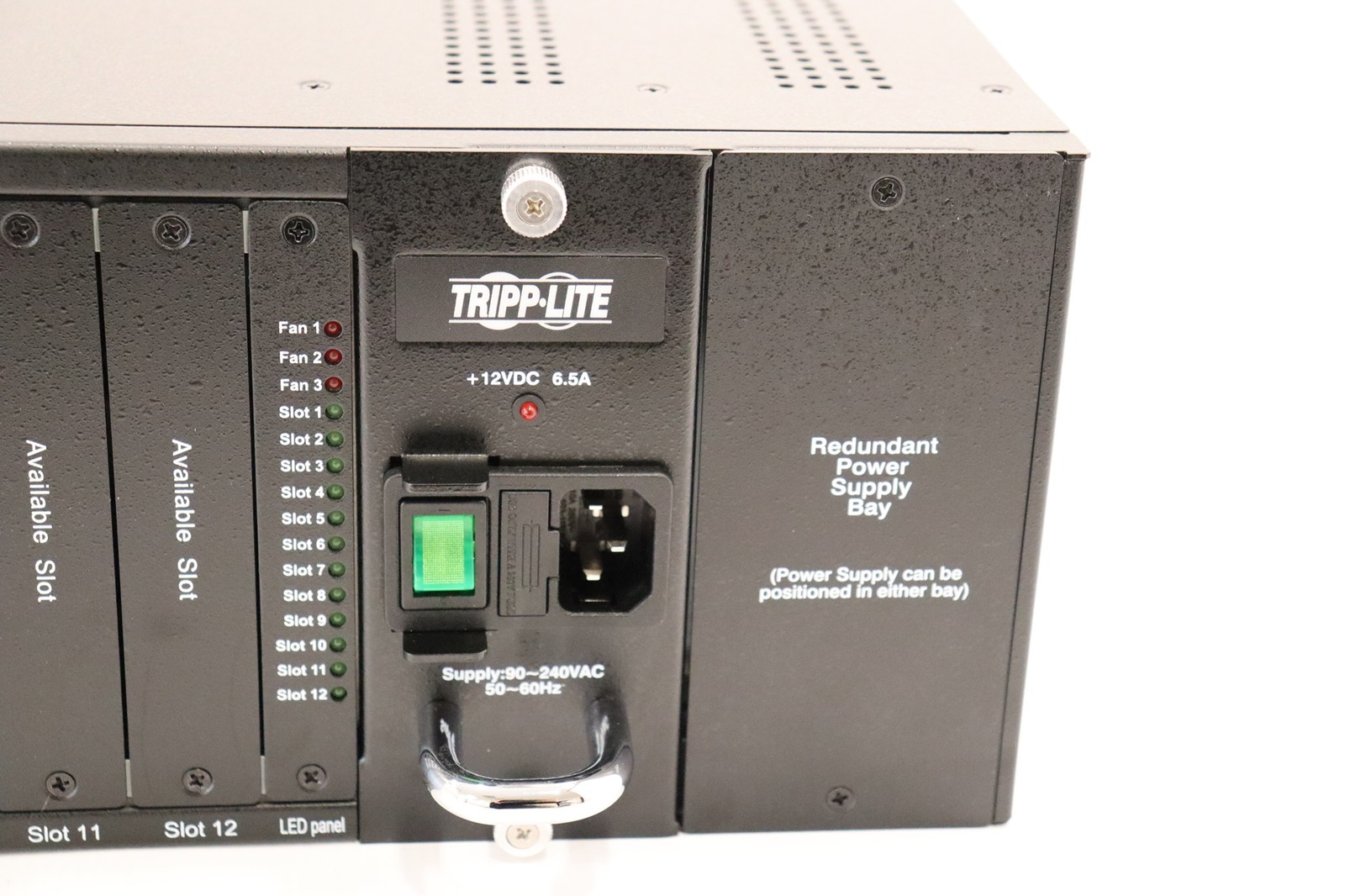 Tripp-Lite N785CH12 12-Slot Media Converter Chassis for Select N784-H & N785-H