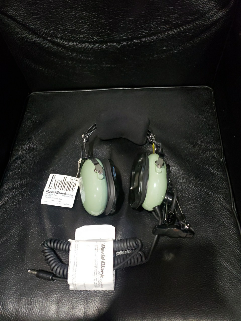David Clark H10-76 Military Aviation Headset w/ Microphone New