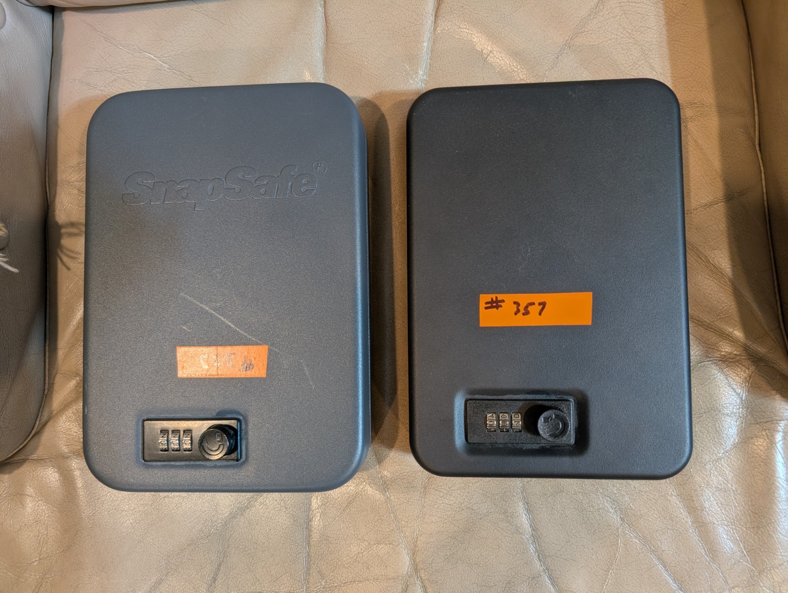 Handgun Lock Boxes, Combination, Pair
