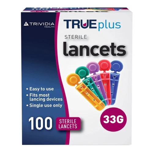 TRUEplus Lancet Box Of 100 By Trueplus