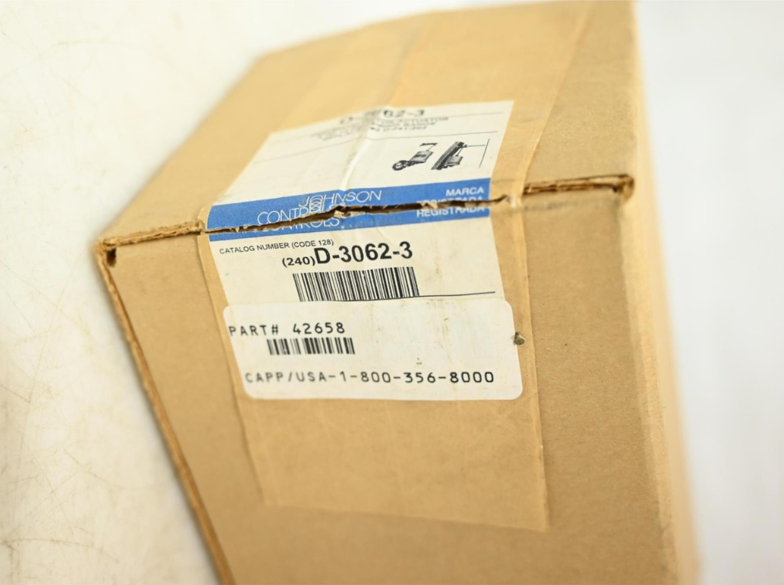 Johnson Controls D-3062-3 Pneumatic Damper Actuator 8-13 PSI Spring