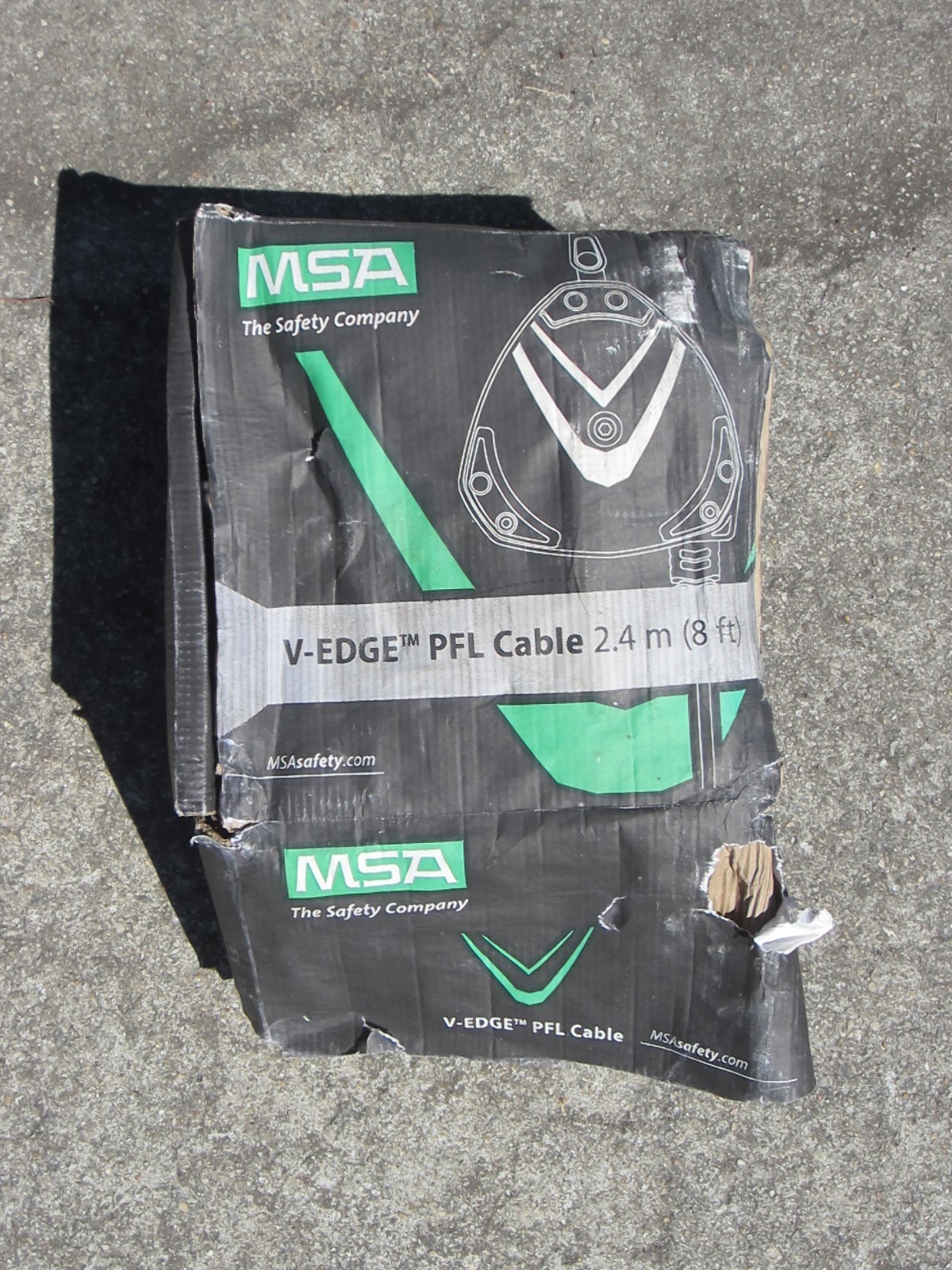 MSA V-EDGE Personal Fall Limiter (PFL) Cable, 2.4M (8 ft)