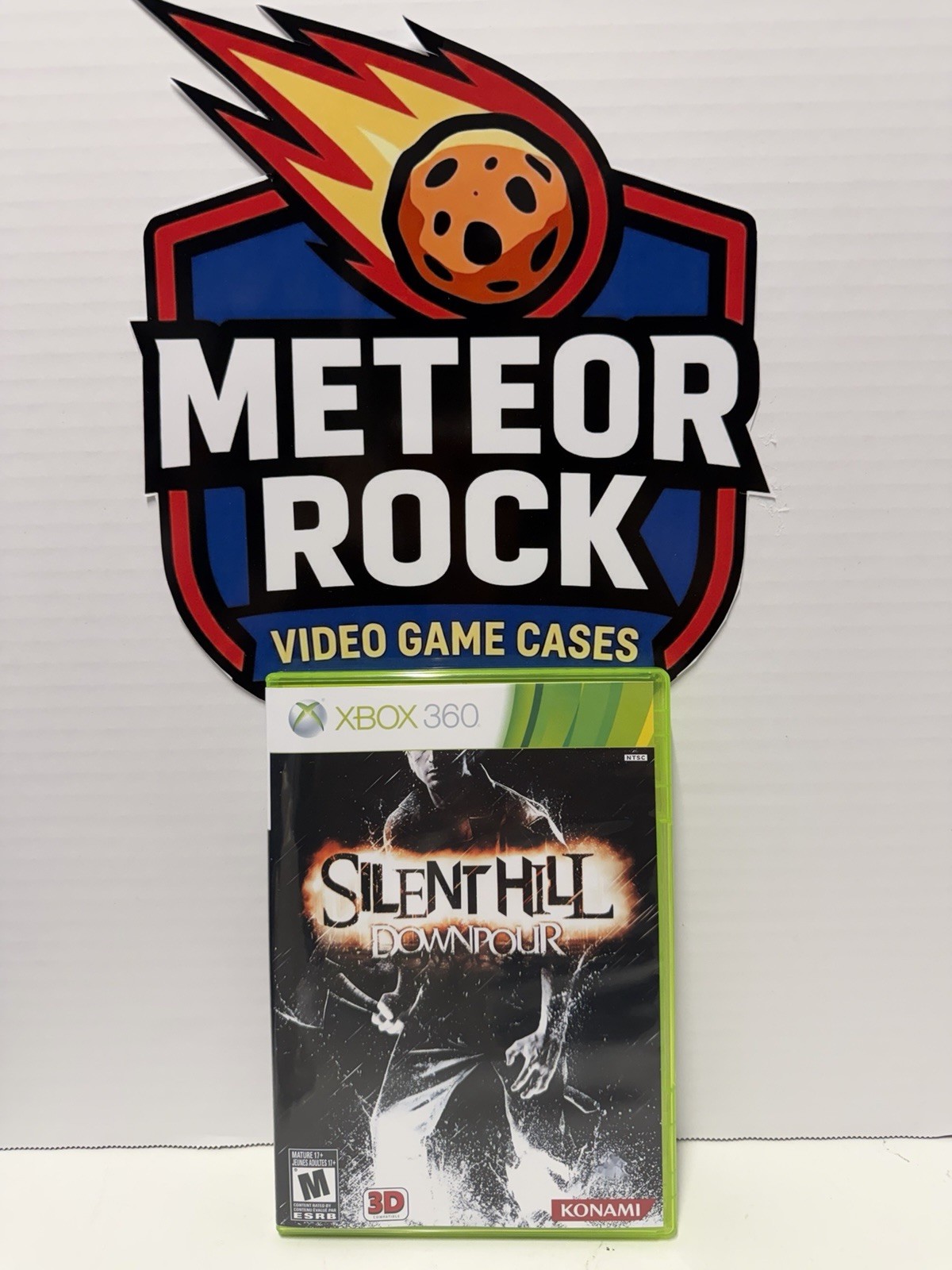 Silent Hill Downpour Xbox 360 - Replacement Case Only (Game Disc Not Included)