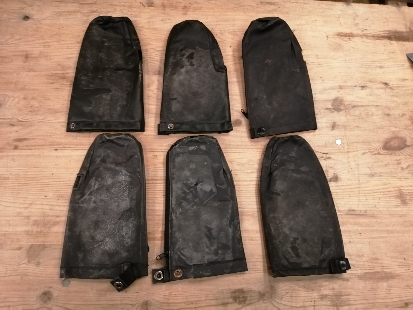 6x Job Lot British Army Special OPS Guards Style Black Hand Guard Cover Surplus