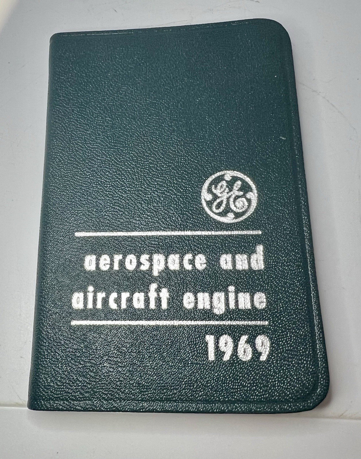 1969 Aerospace and Aircraft Engine Book Booklet Diary GE NASA General Electric
