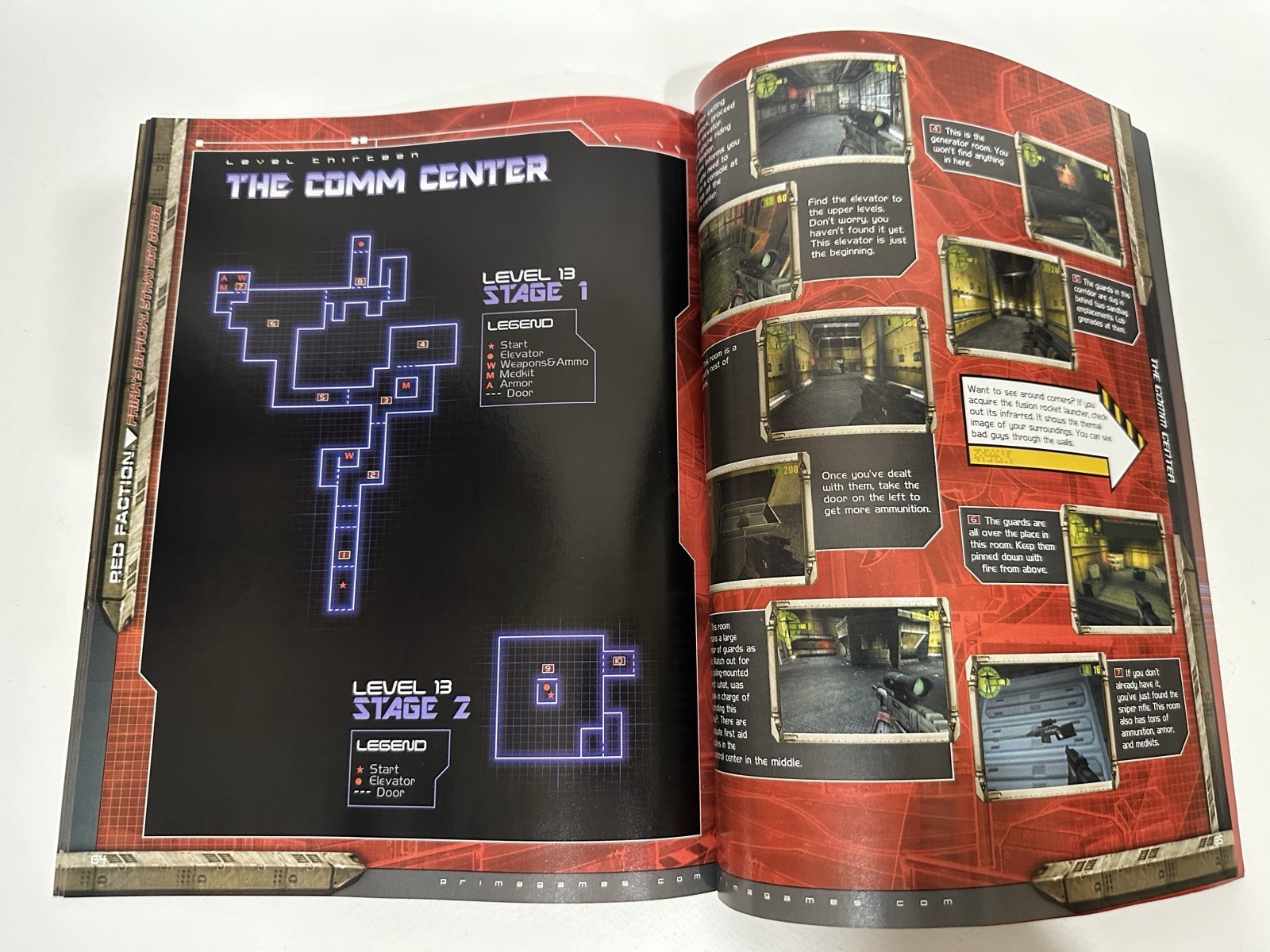 Red Faction Prima Official Strategy Guide 2001 Maps, Weapons, Walkthroughs
