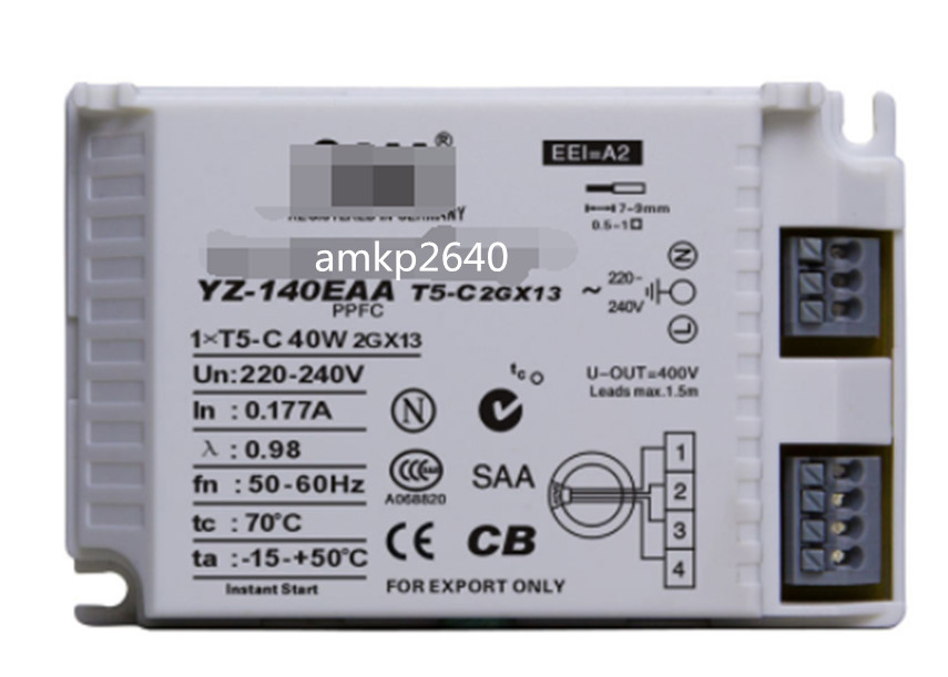 1pcs For ballast YZ-140EAA FC /T5-C 40W ring 40W lamp tube ballast #am
