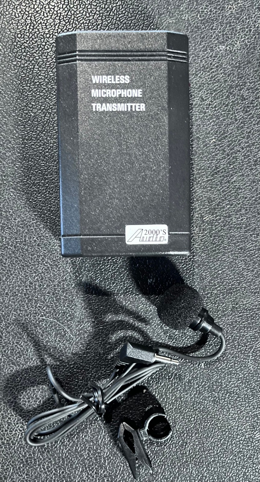 Audio 2000 AWX-609 Lavalier Microphone with Clip & Wireless Transmitter