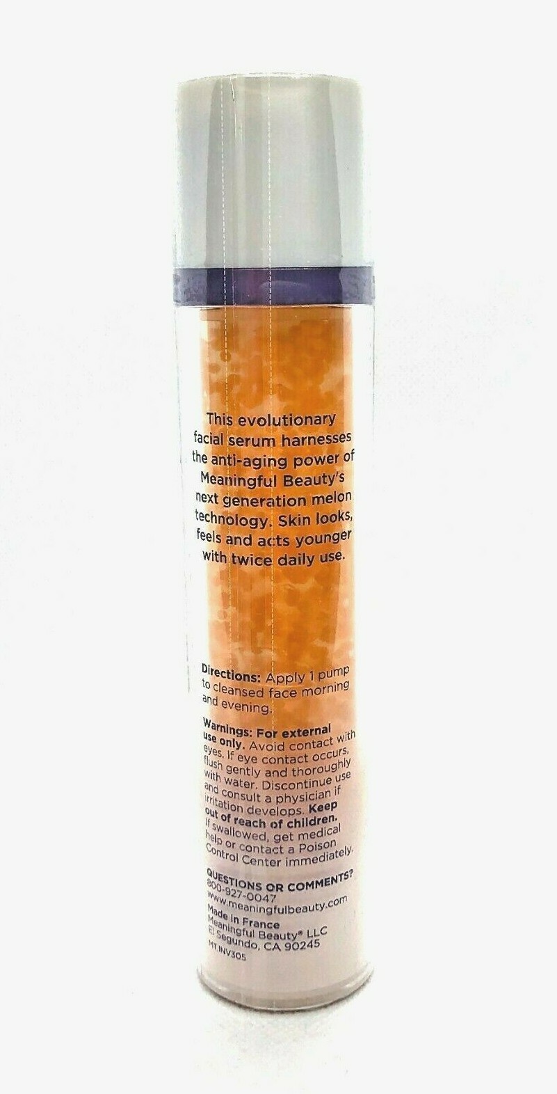 Meaningful Beauty Youth Activating Melon Serum by Cindy Crawford 1.7 oz / 50 ml