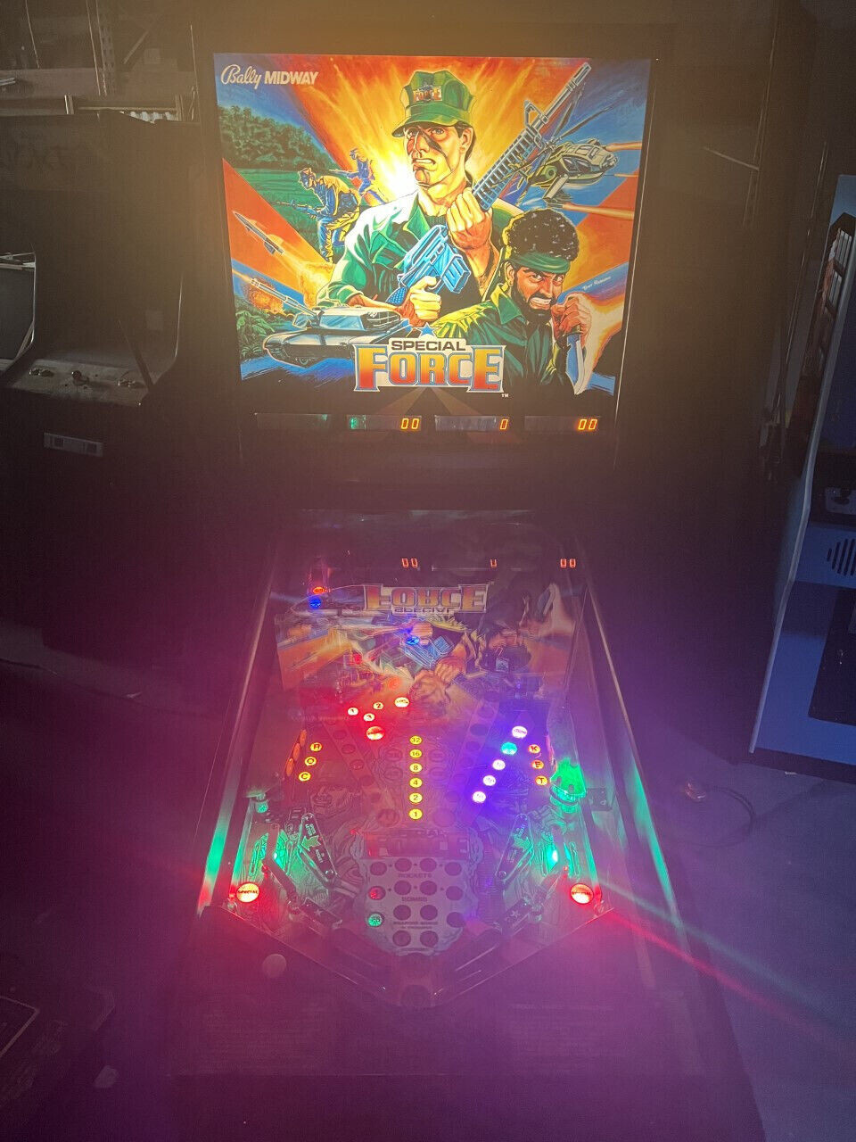SPECIAL FORCE - NON GHOSTING Lighting Kit custom SUPER BRIGHT PINBALL LED KIT
