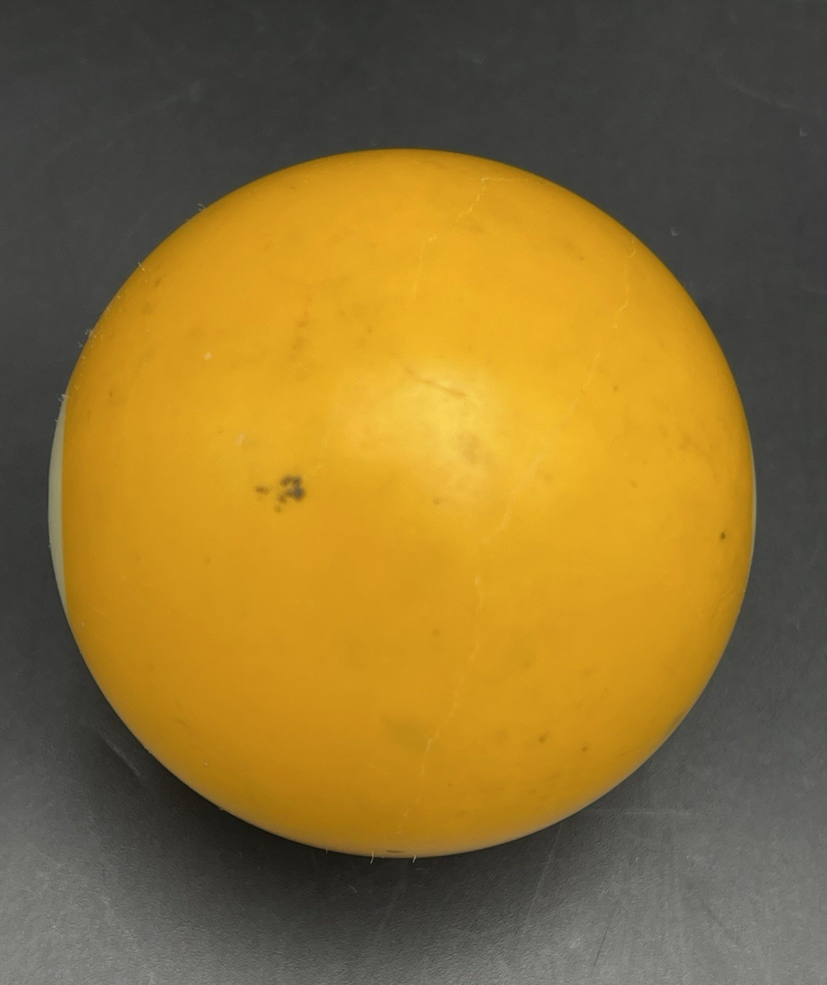 Vintage 2 1/4" Billiard Ball Pool Ball Replacement Ball Solid #1 Yellow