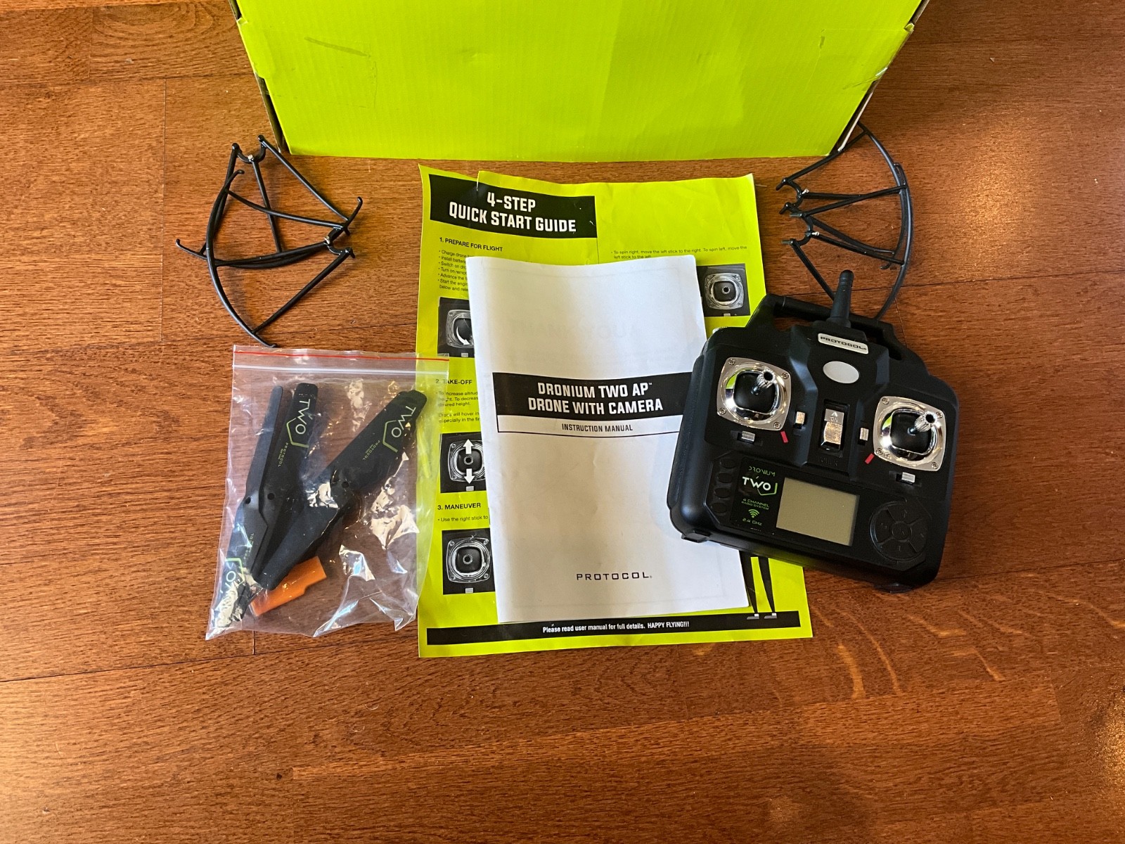 New Protocol - Dronium Two AP Drone with Remote Controller New