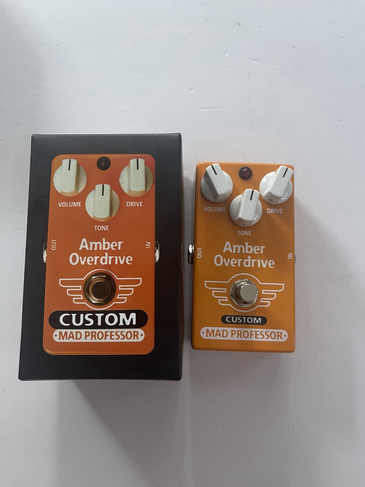 Mad Professor Amber Bass Overdrive Custom Limited Edition Guitar Effect Pedal