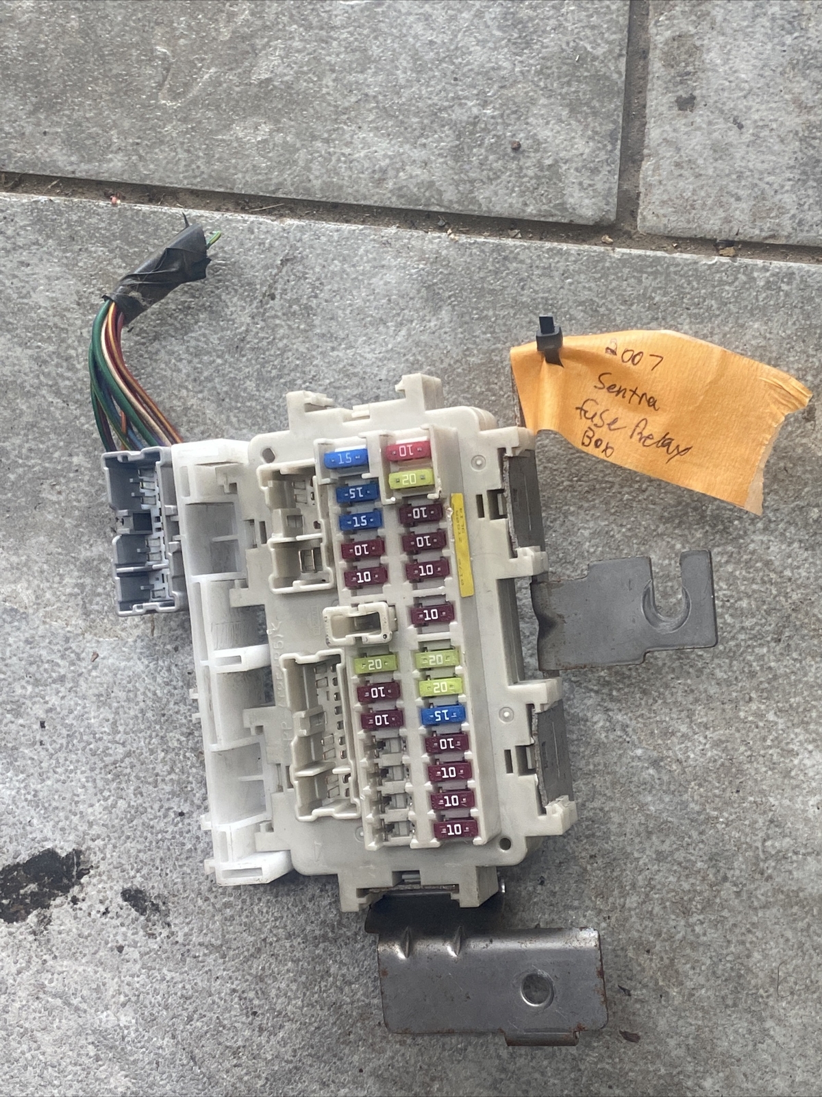 07 08 09 10 11 12 Nissan Sentra Fuse Box Relay Junction Block Panel 2007-2012