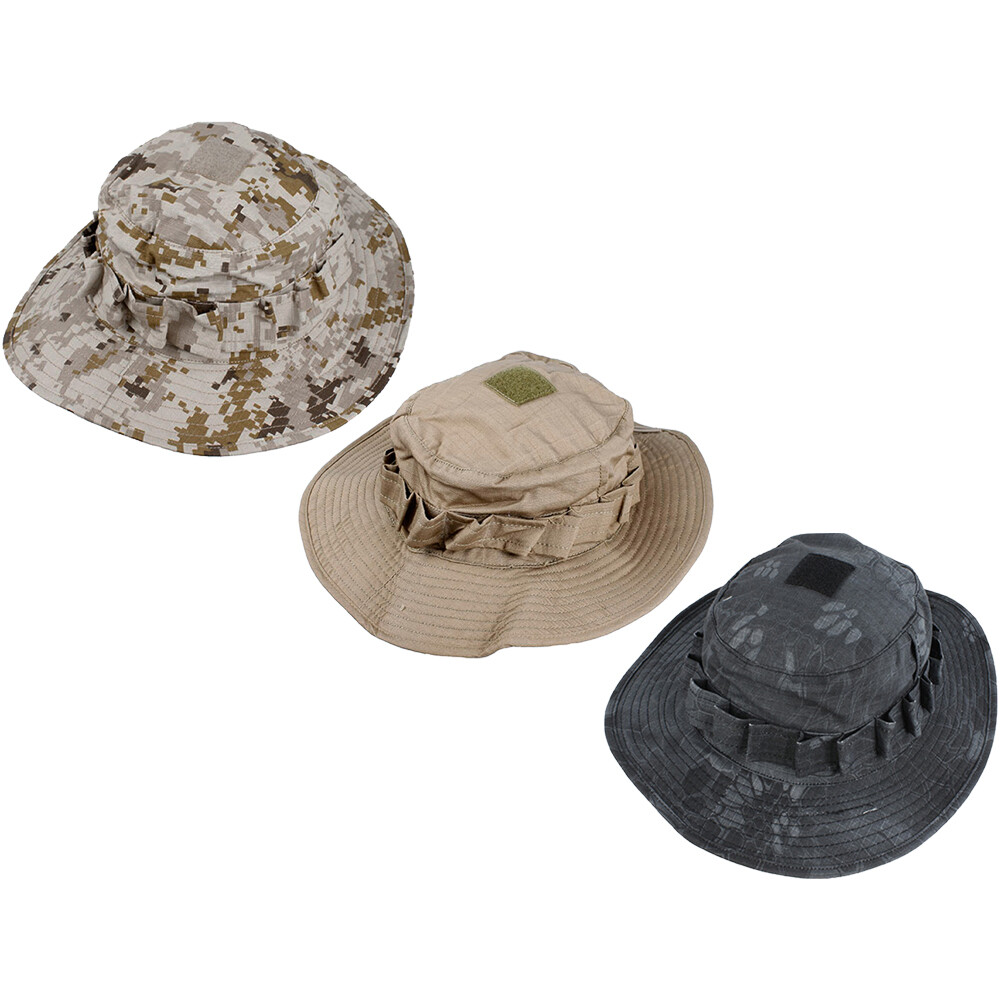 TMC Airsoft Light Weight Military Boonie Hat Tactical Sun Cap w/ Webbing