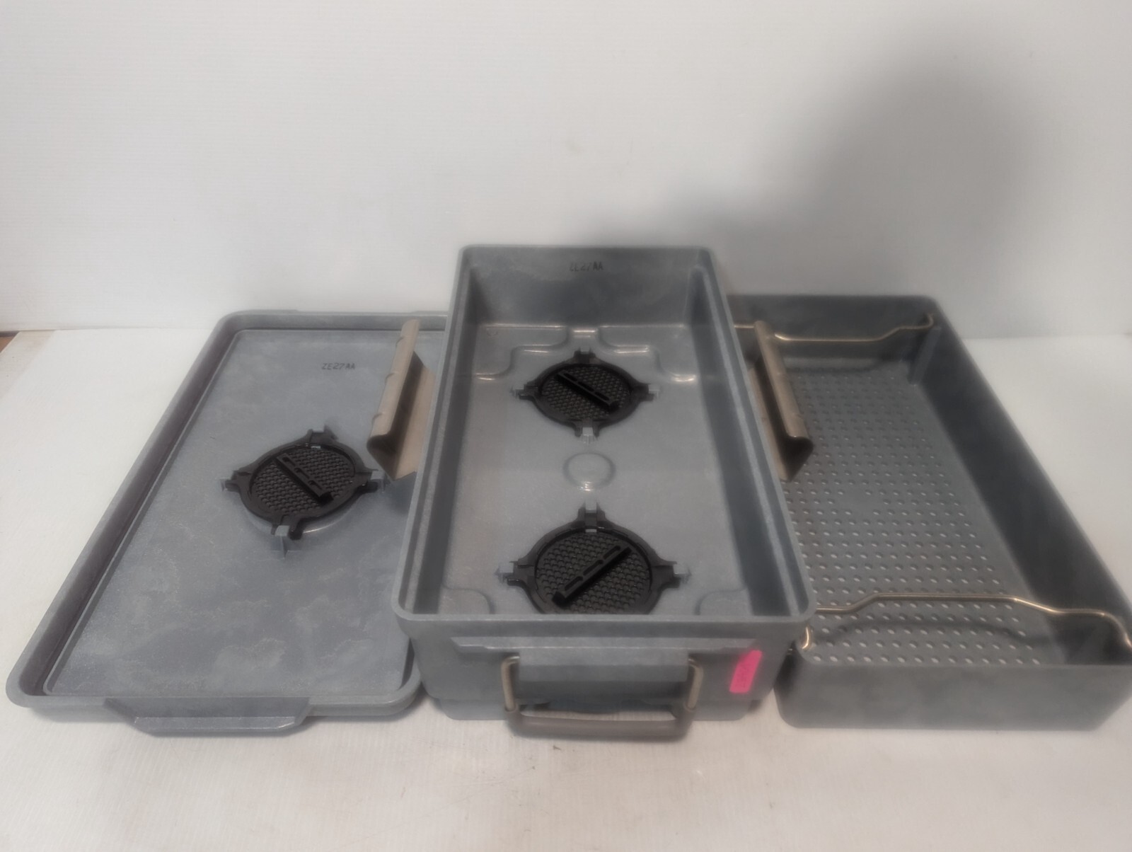 STERIS Amsco Solid Lid Sterilization Container 19 x 11 x 6 inches
