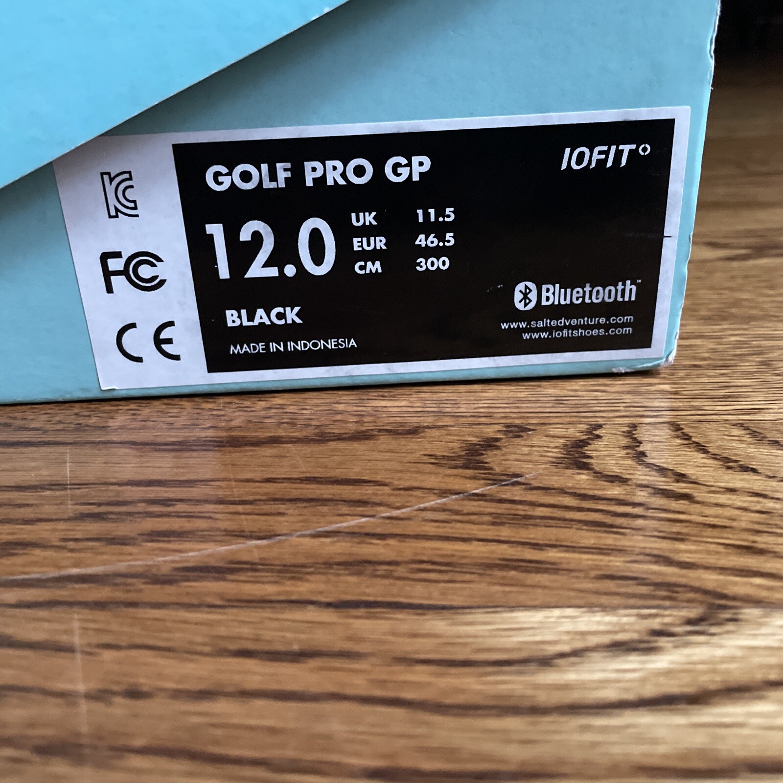 Iofit Golf Pro GP Men’s Size 12 White/black Bluetooth