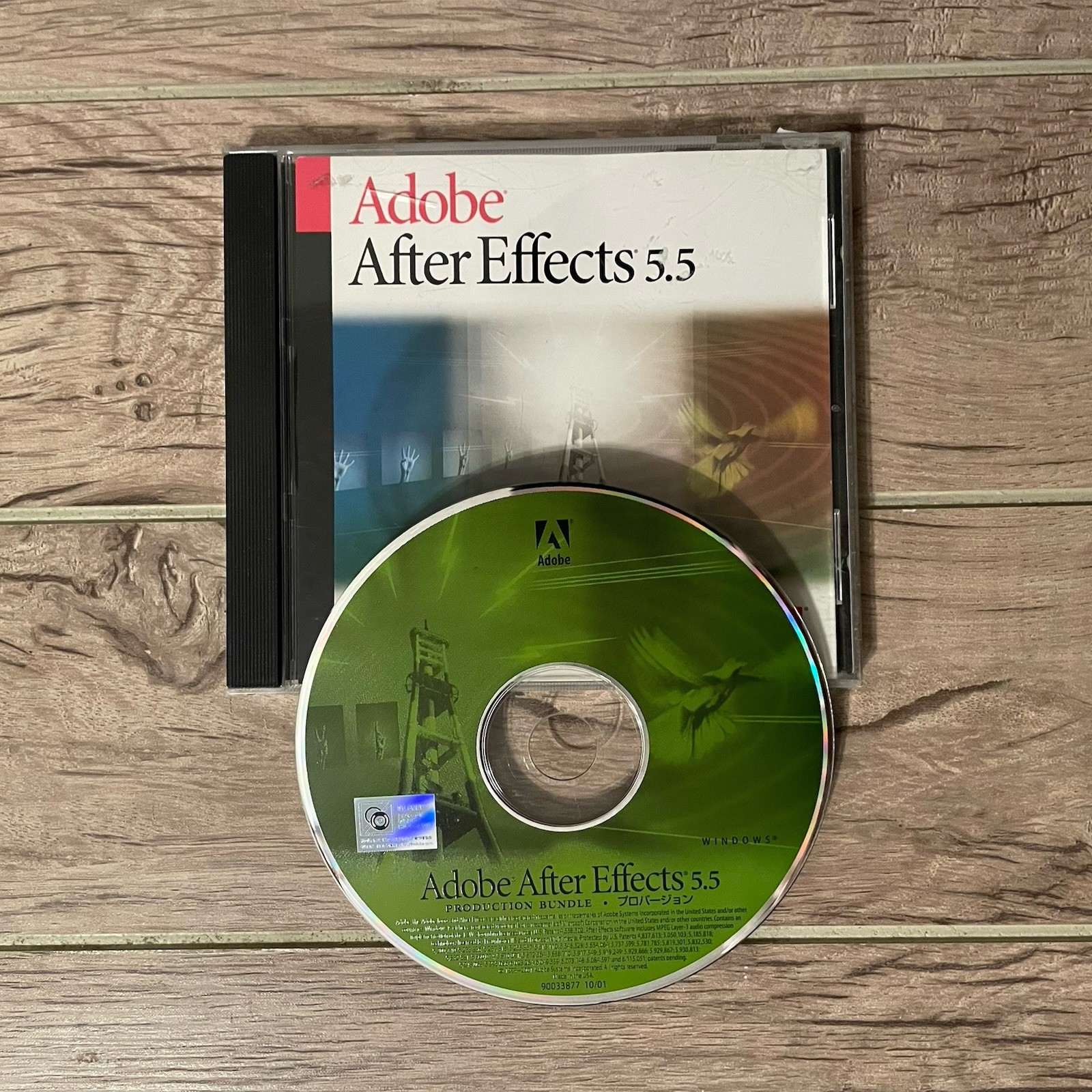 Adobe After Effects 5.5 for Windows Motion Graphics Visual Effects VFX Software