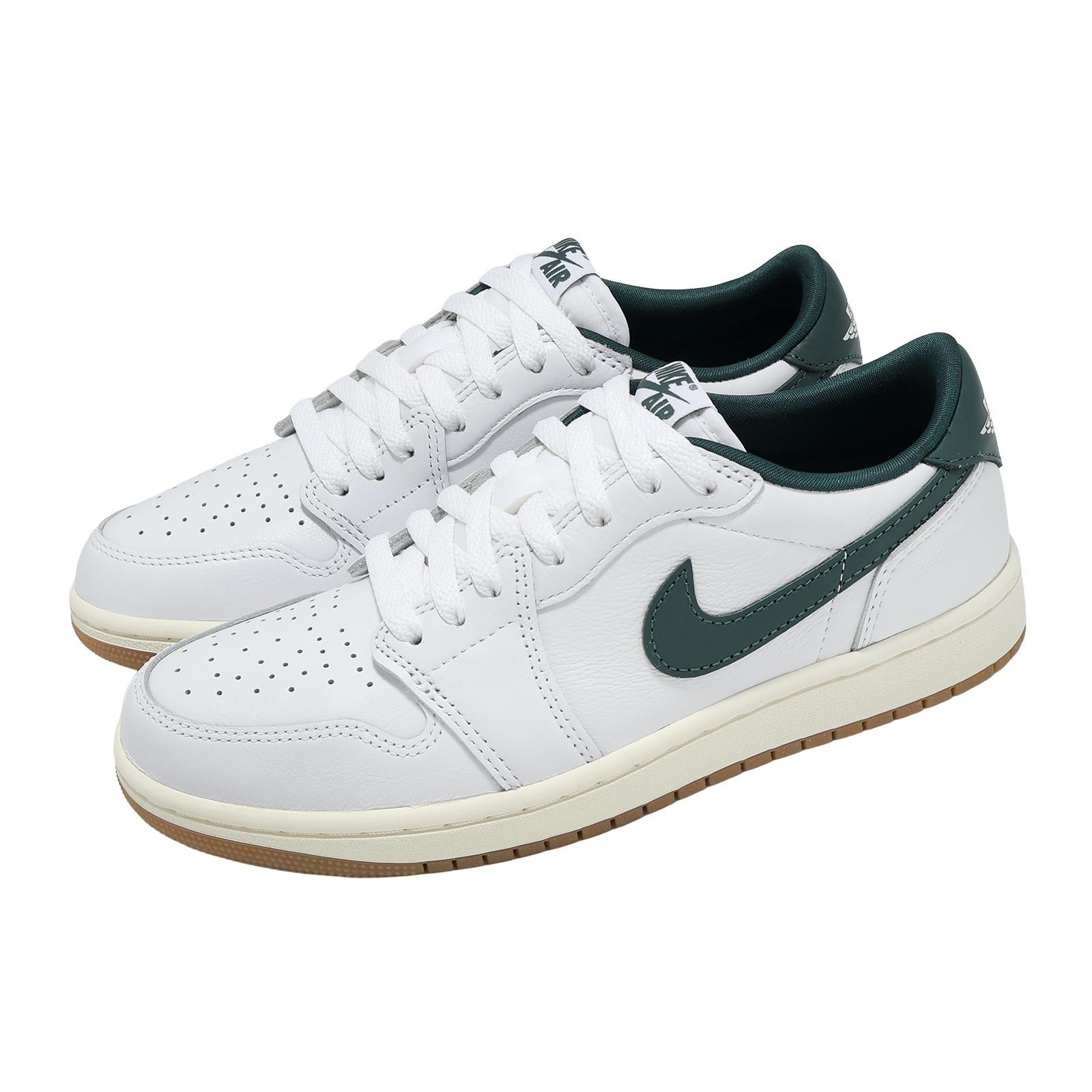 Nike Wmns Air Jordan 1 Retro Low OG White Oxidized Green Sail Women CZ0775-133