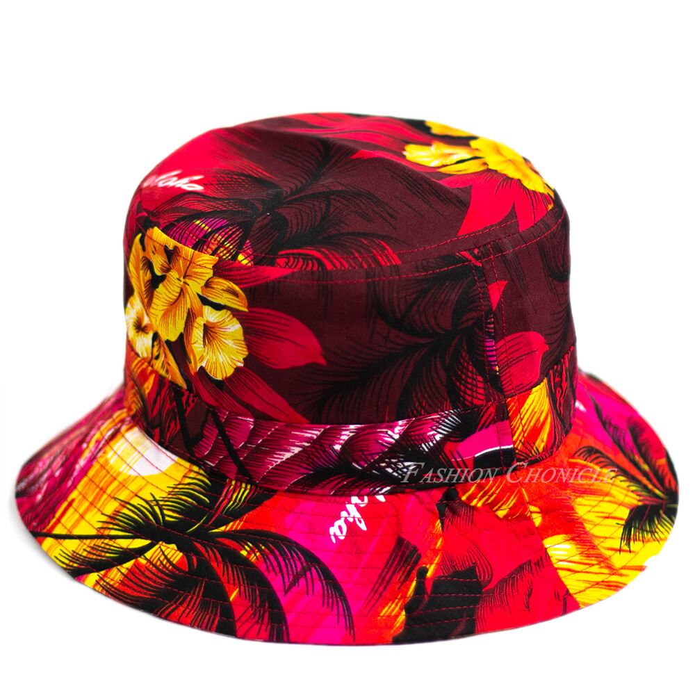 Bucket Hat Boonie Visor Cap Hawaiian Fishing Camping Safari Summer Outdoor Men