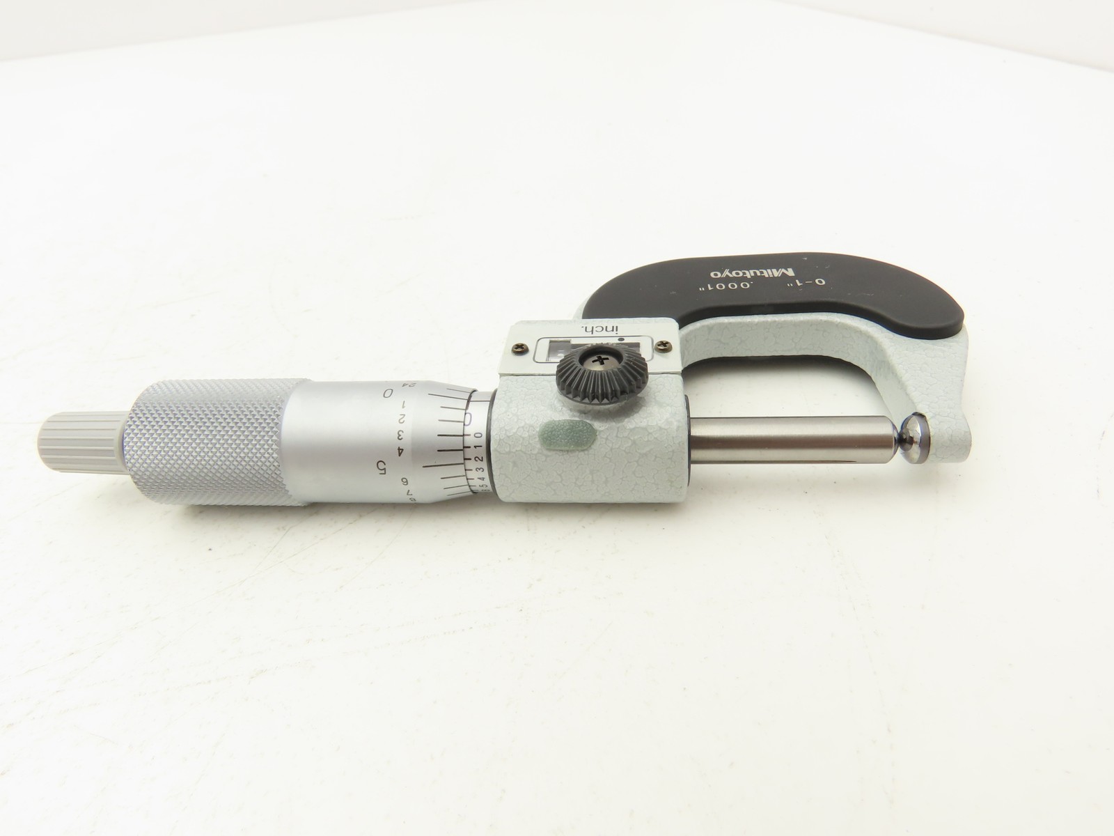 Mitutoyo 295-253 Mechanical Digit Counter Spherical Ball Micrometer 0-1"Range