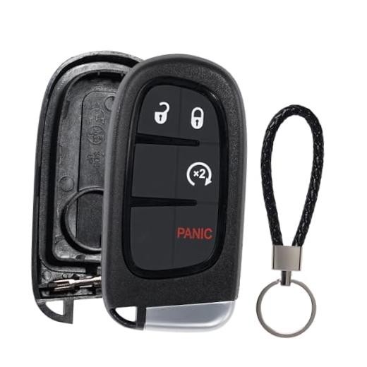 Key Fob Shell Case Replacement for Dodge Ram 1500 2500 3500 2013 2014 2015