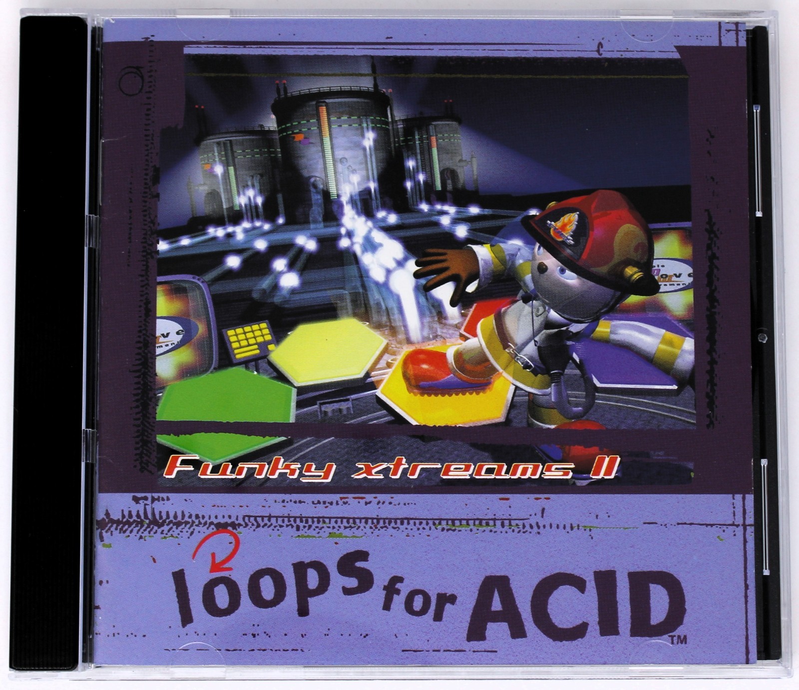 Sonic Foundry Funky Xtreams II Loops For Acid Sample/Sound Library/Sampling CD