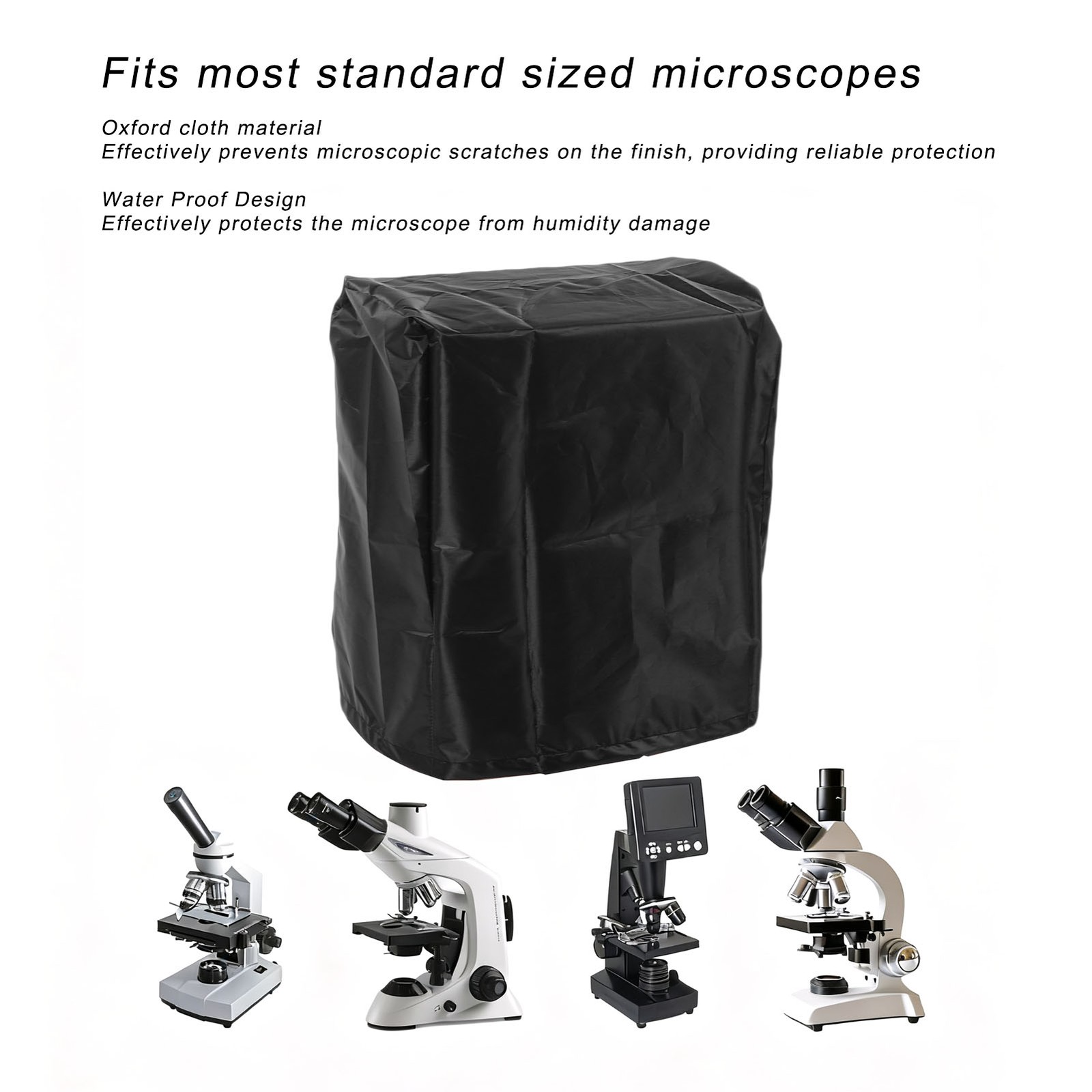 2-Water Proof Microscope Protective Cover Scratch Proof Oxford