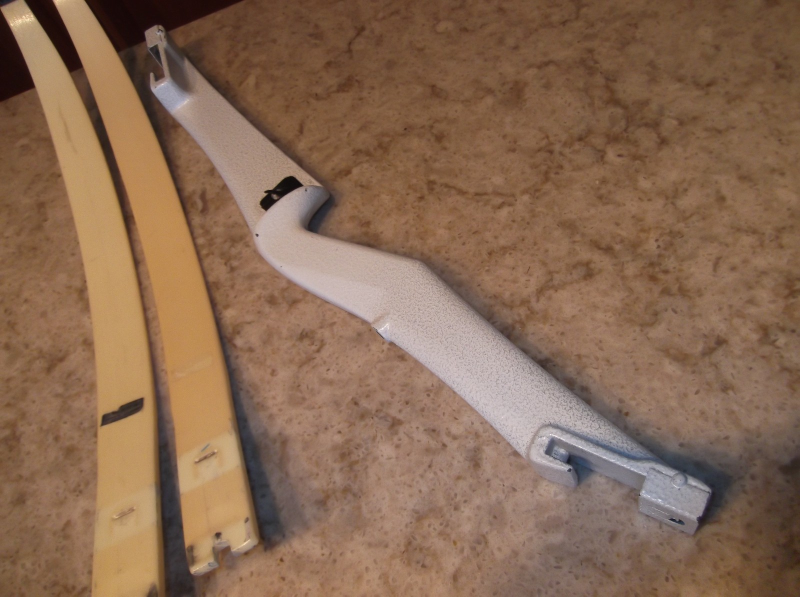 Vintage Fred Bear Recurve Take Down Bow RH Early Model Textured White