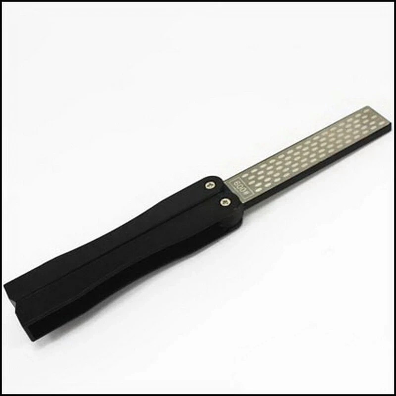 Knife Sharpener Foldable Double Sided Pocket  Diamond Sharpening Stone Kitchen