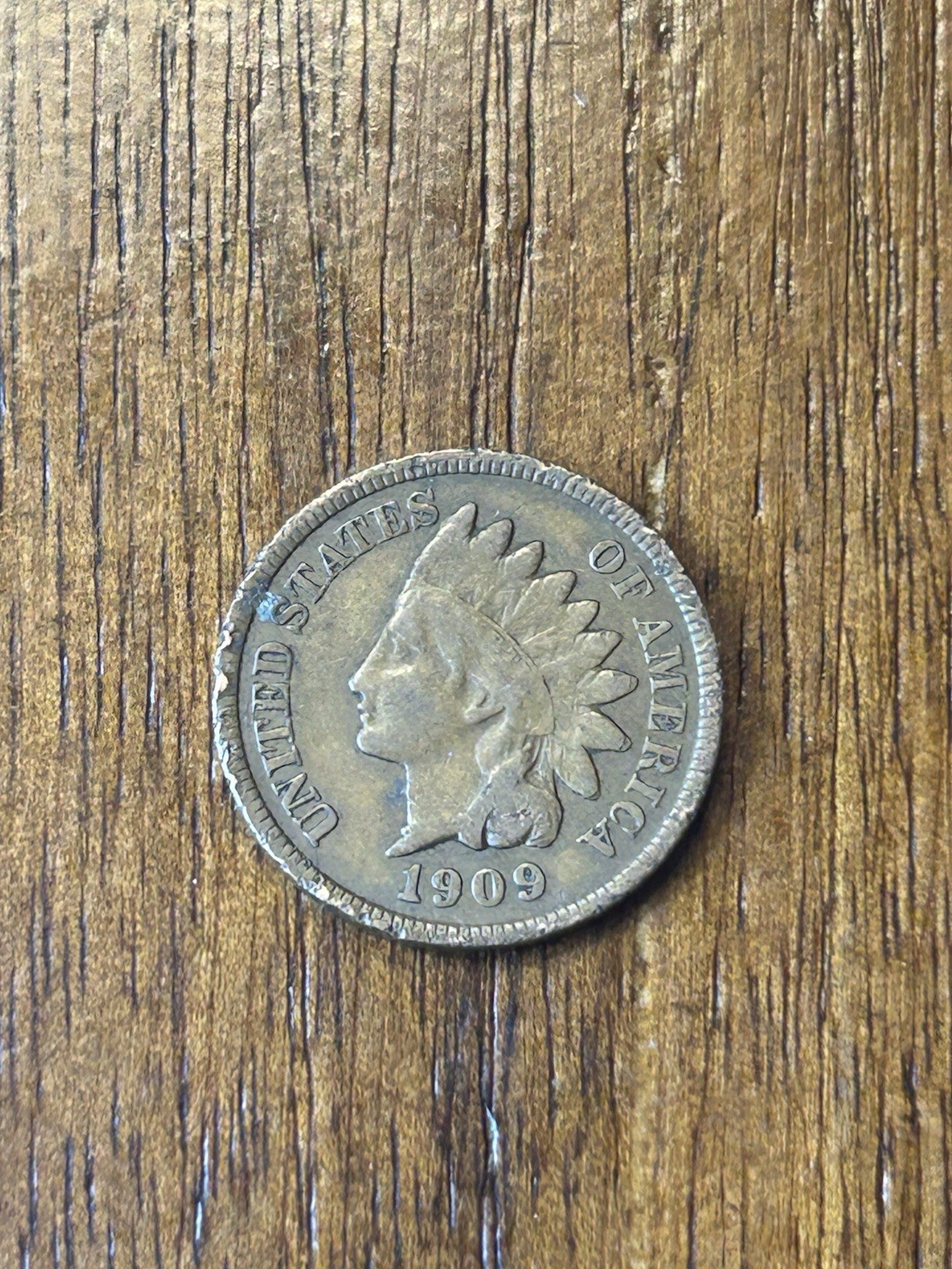 1909 Indian Cent F