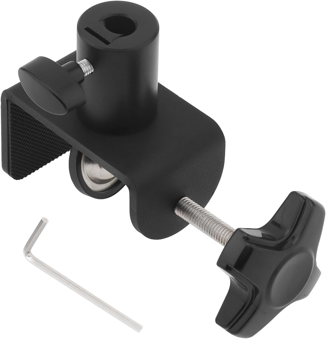 Heavy-Duty Metal Table Mount Clamp, Desk Table Mount C Clamp Replacement, C-Clam