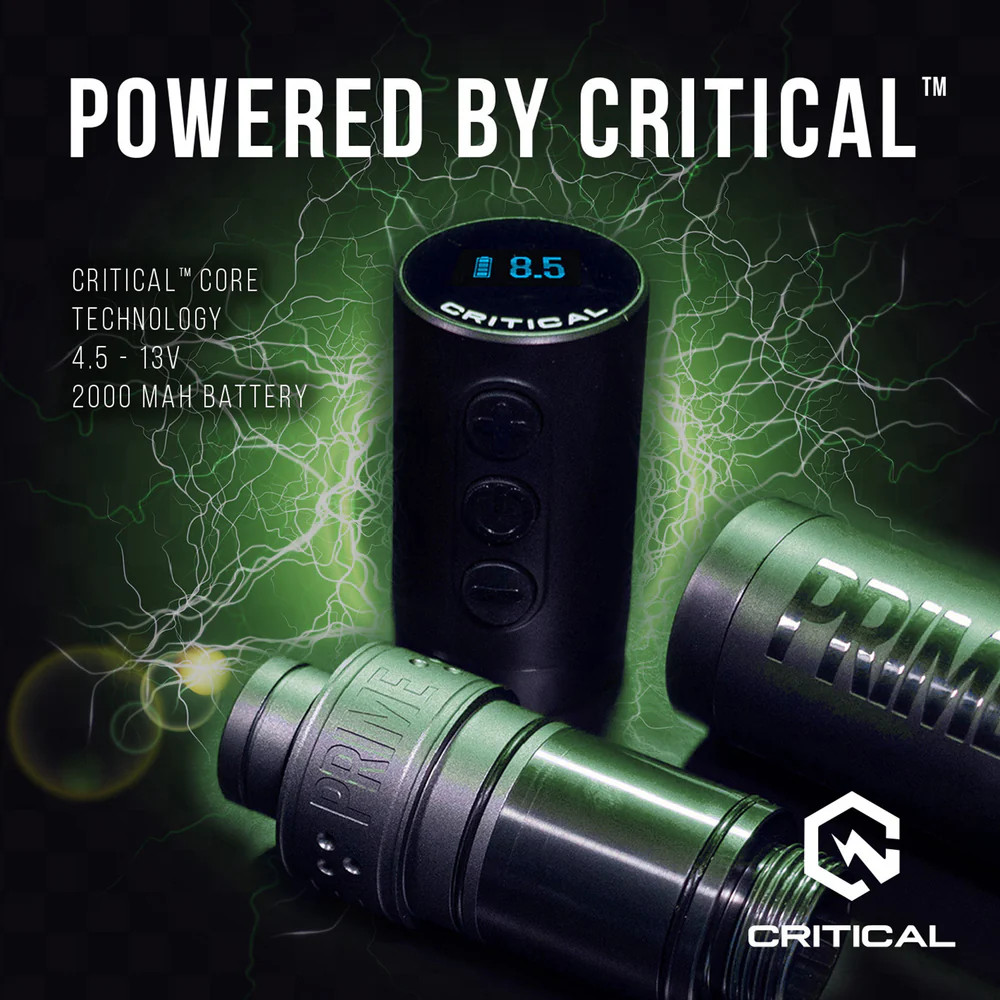 PRIME x Critical Pen Tattoo Machine 3.5 - Full Set