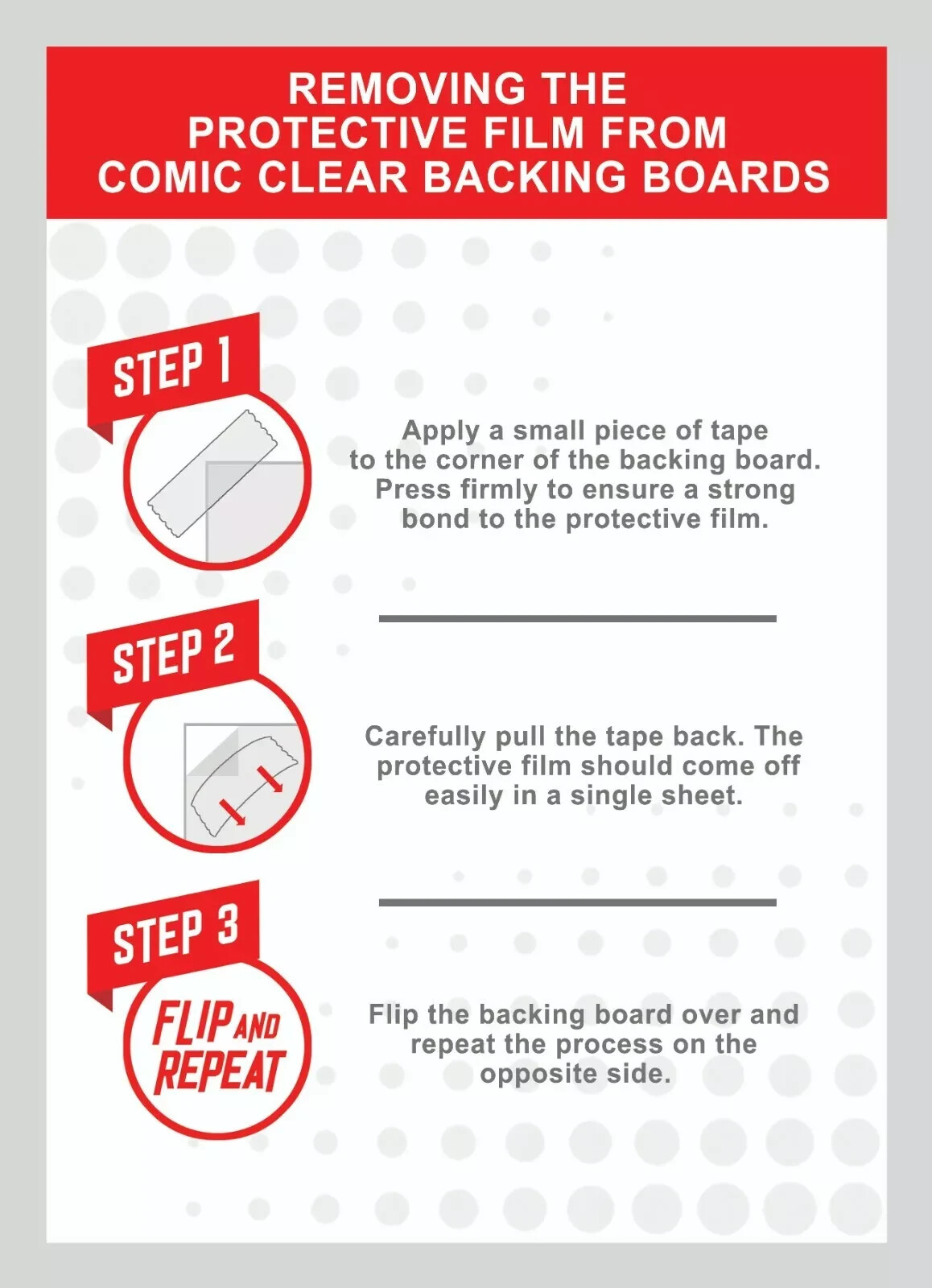 10 Clear Comic Book Backing Boards Silver Age Clear Plastic Comic Book Boards