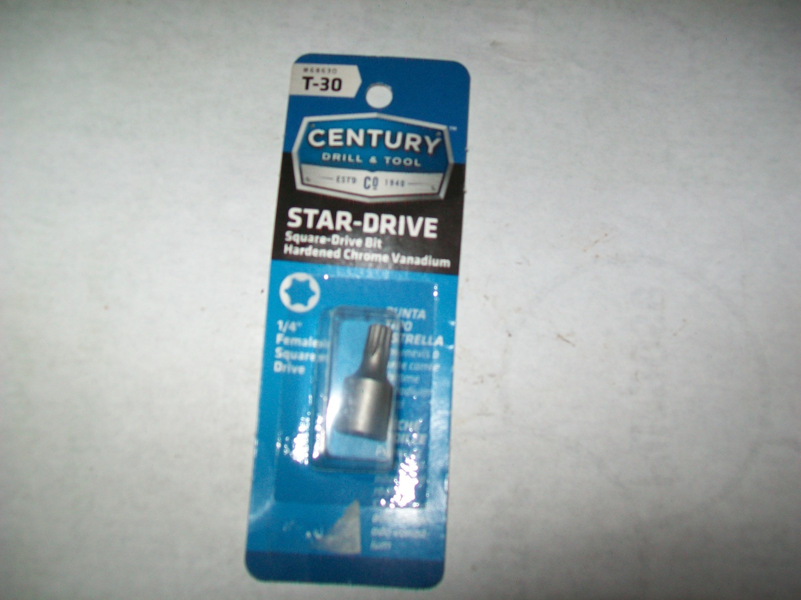 1 of Century Drill & Tool Part # 68630 Star-Drive 1/4 Drive Socket T-30