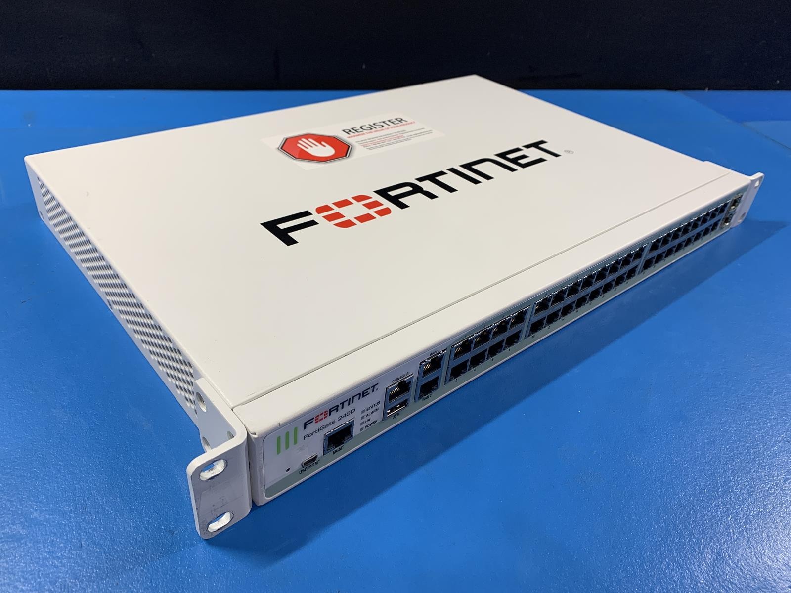 Fortinet FG-240D Firewall Security Appliance Unclaimed