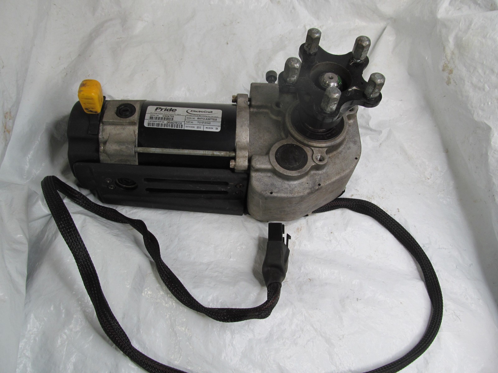 Right Motor From Jazzy 6000Z HD Wheelchair