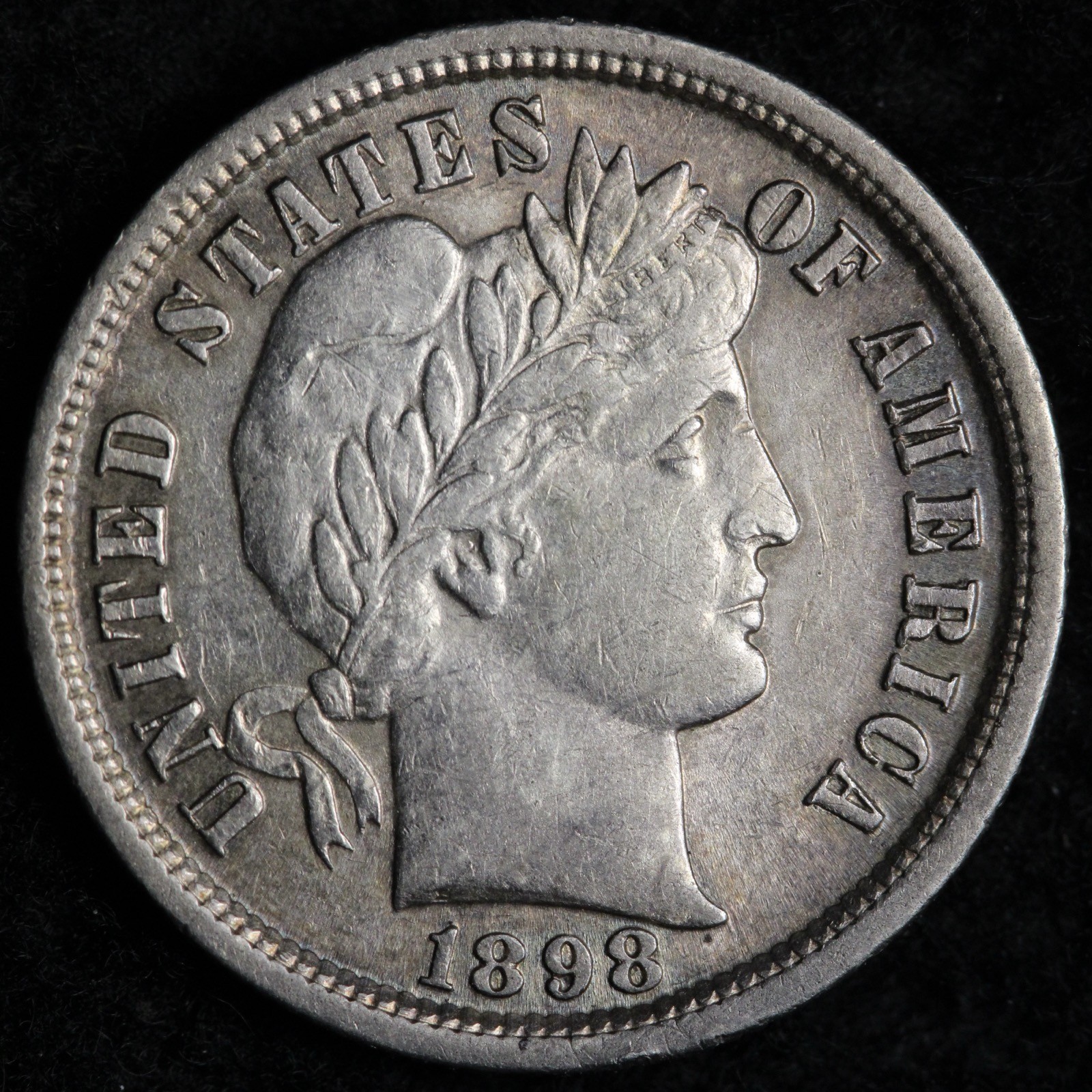 1898 Barber Silver Dime BU *UNCIRCULATED* MS E166 TXFP