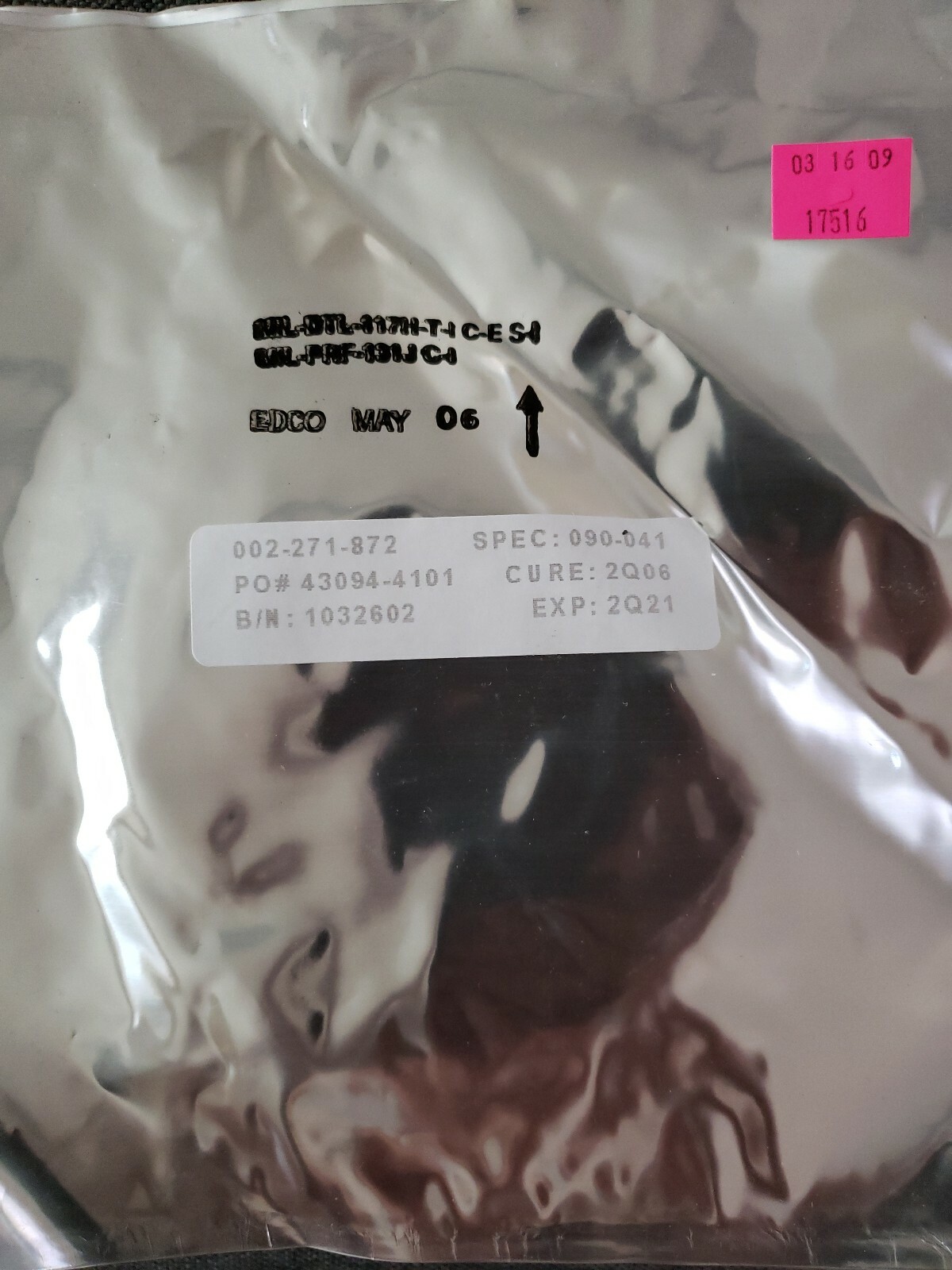 D-R 002-271-872 NEW!! O-RING SEAL*FREE SHIPPING*