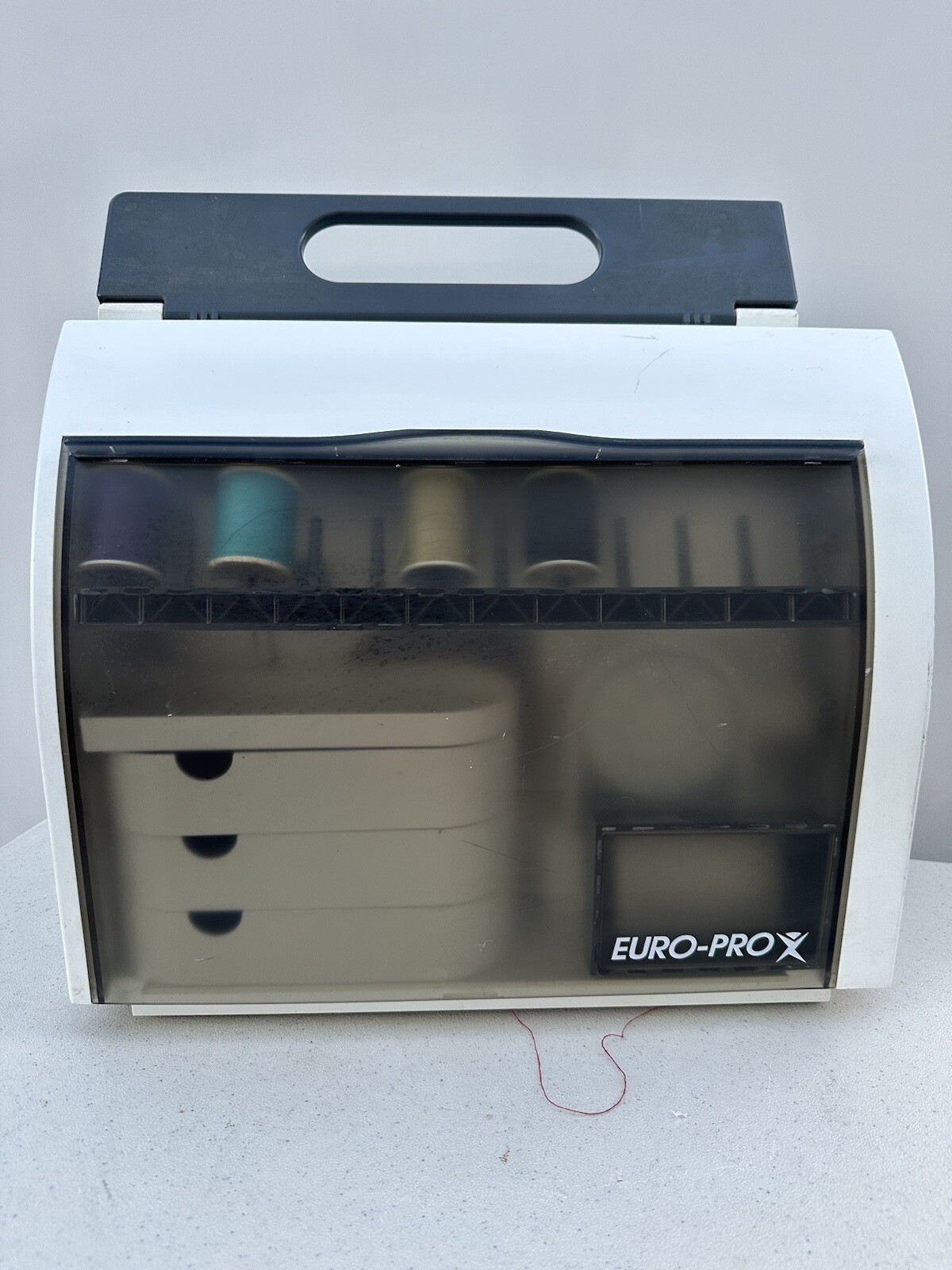 Euro Pro Model 416 Mechanical Sewing Machine Rare! Tested