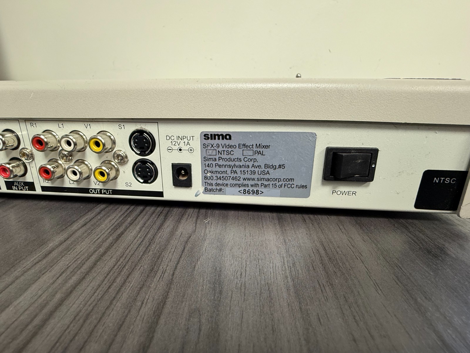 Sima FX-9 Video Effects Mixer
