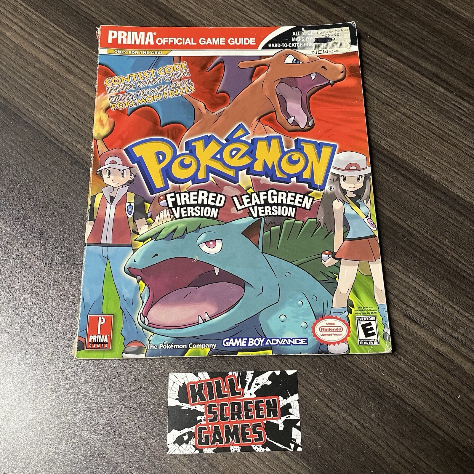 Pokemon FireRed + LeafGreen Version Prima Official Game Strategy Guide