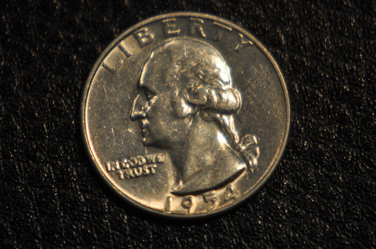 1954 D  Uncirculated Washington Silver Quarter