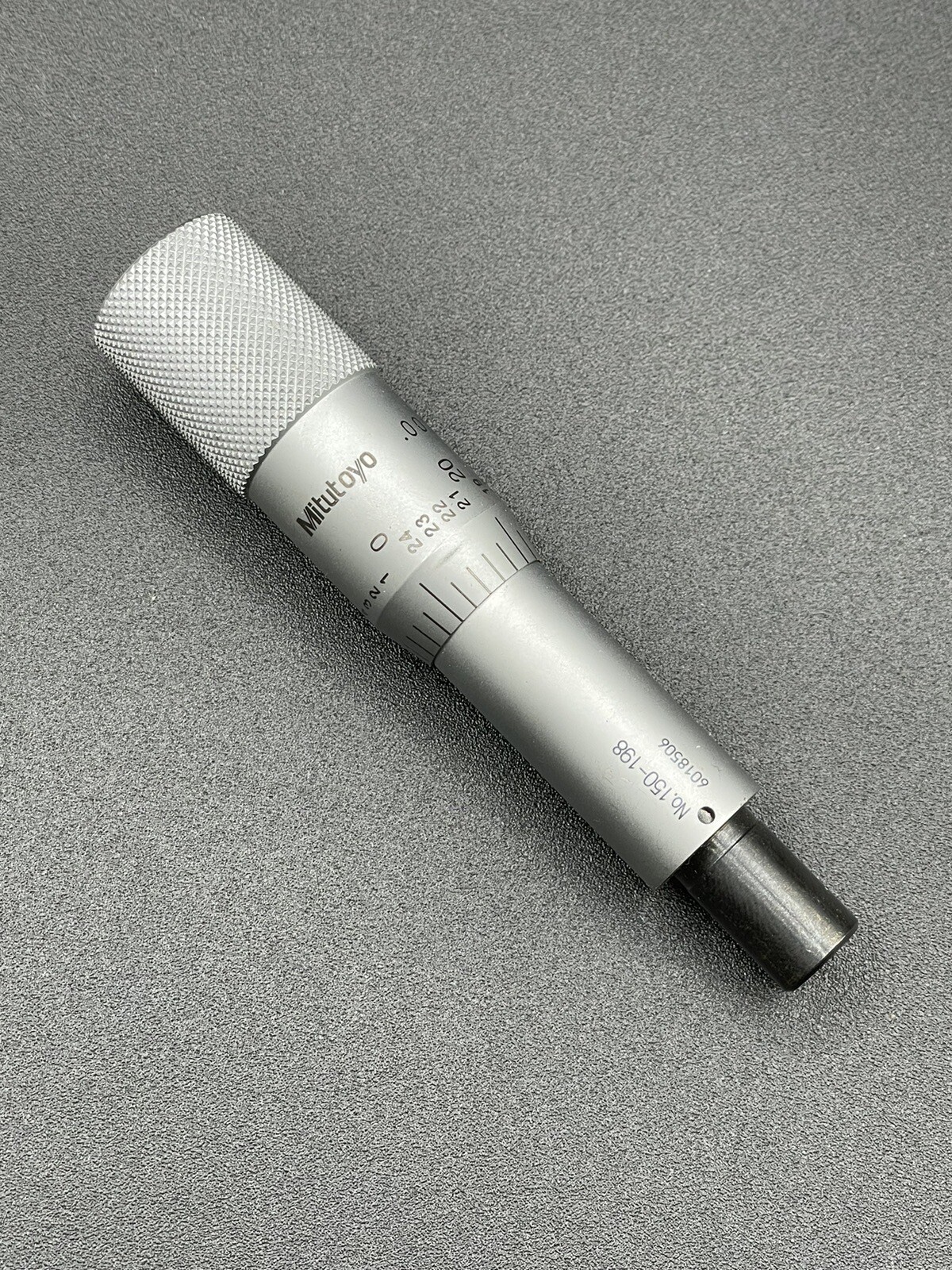 Mitutoyo  0-1” / 0.001” Middle Size Micrometer Head Plain Thimble Flat Face