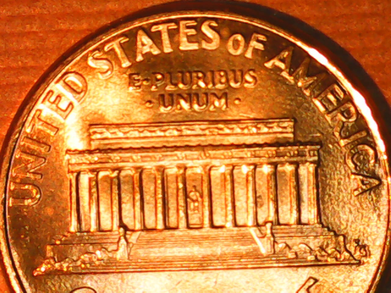 1995 Penny Reverse Die Crack
