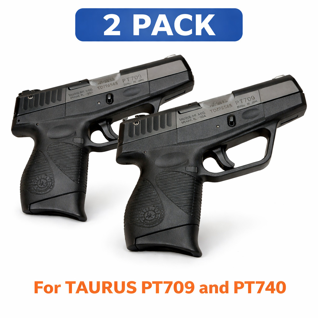 Pack of 2 Grip PG-709 TAURUS PT709 "SLIM" / PT740 Grip Extension PT740/709 /2PCS